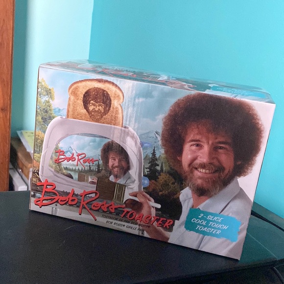 Uncanny Brands Other - NIB - Bob Ross 2 slice Toaster